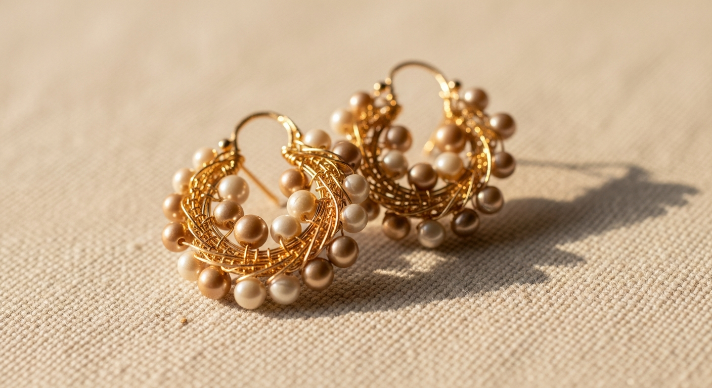 Handmade серёжки — пример работ учеников курса Earringa